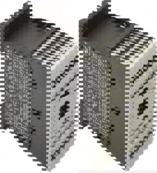 IEC Contactor: 3 Poles, 12 A Load Amps-Inductive, 22 A Load Amps-Resistive, NO